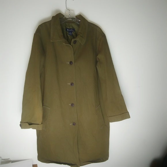 denim olive green jacket